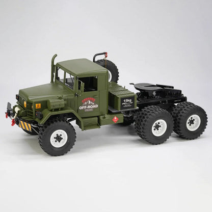 CROSSRC HC10 1/12 6WD 10-Tire RC Military Truck Dual Speed Off-Road Crawler KIT/RTR