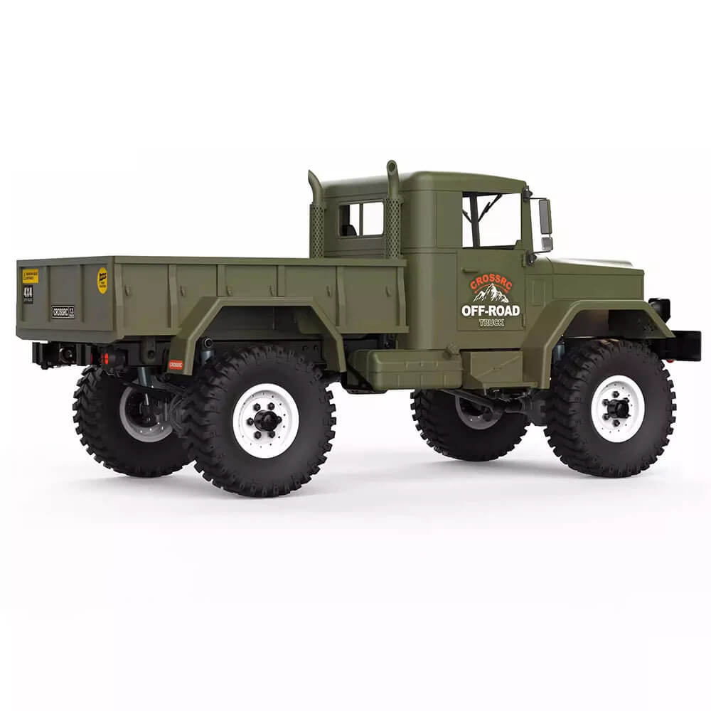 CROSSRC HC4 US M35 1/10 4WD RC Military Truck Dual Speed Off-Road Crawler KIT/RTR