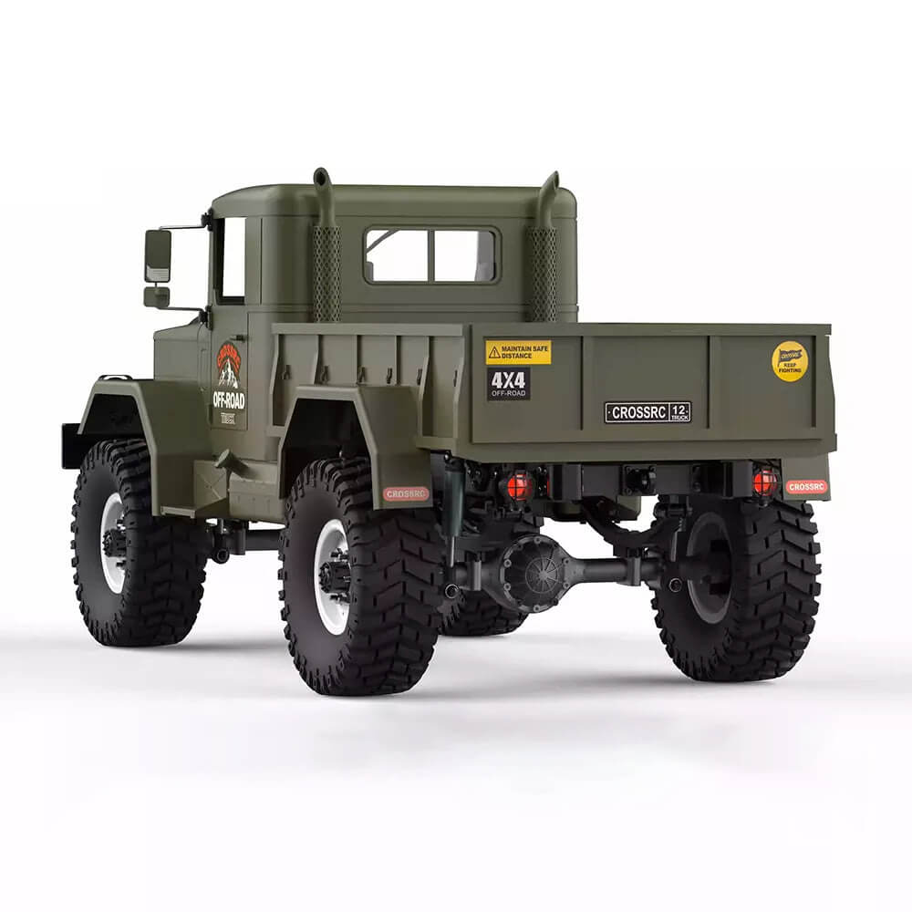 CROSSRC HC4 US M35 1/10 4WD RC Military Truck Dual Speed Off-Road Crawler KIT/RTR