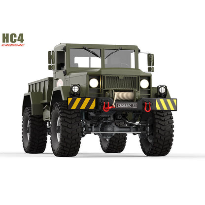 CROSSRC HC4 US M35 1/10 4WD RC Military Truck Dual Speed Off-Road Crawler KIT/RTR
