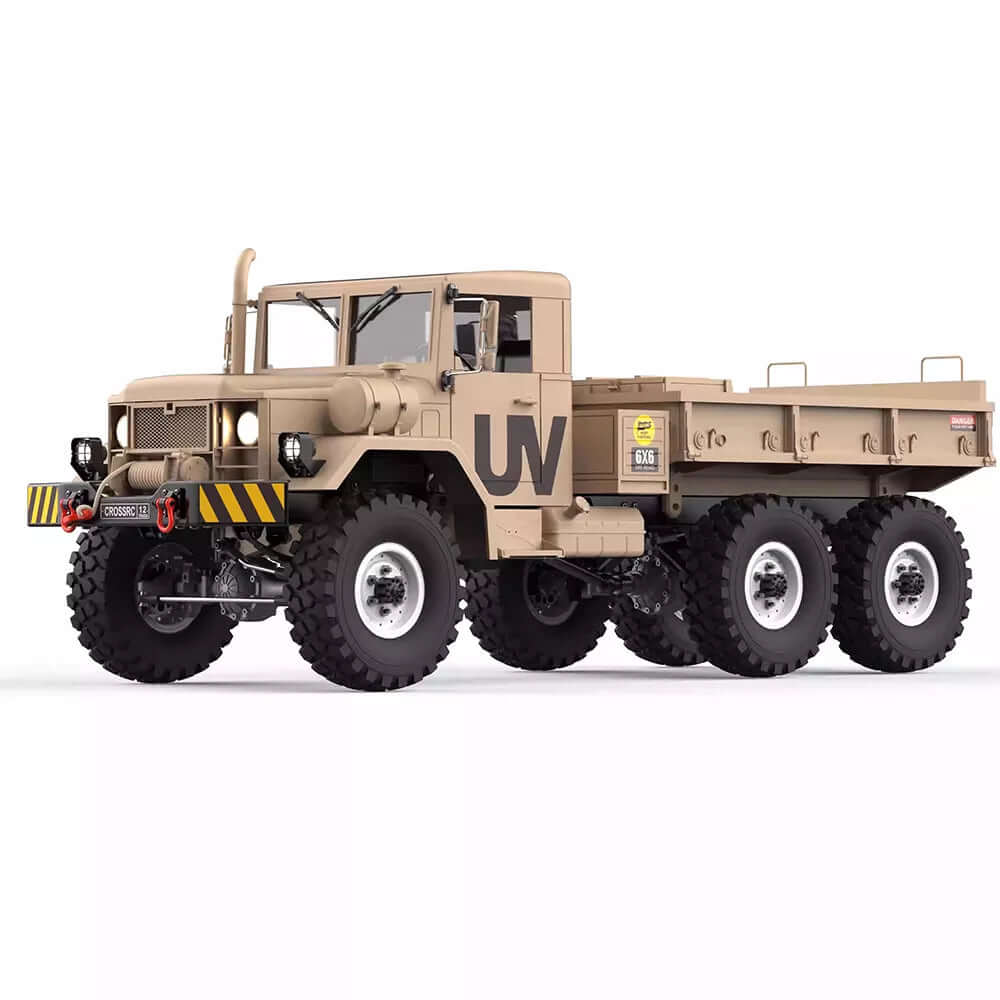 CROSSRC HC6 US M35 1/12 6WD RC Military Truck Dual Speed Off-Road Crawler KIT/RTR
