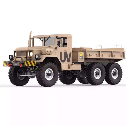 CROSSRC HC6 US M35 1/12 6WD RC Military Truck Dual Speed Off-Road Crawler KIT/RTR