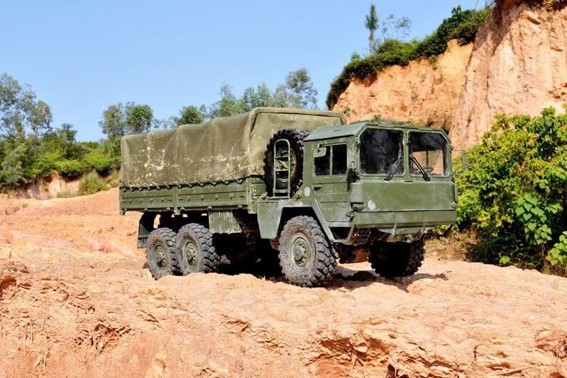 CROSSRC MC6 1/12 Scale 6WD RC Military Transport Crawler Off-Road Model KIT/RTR