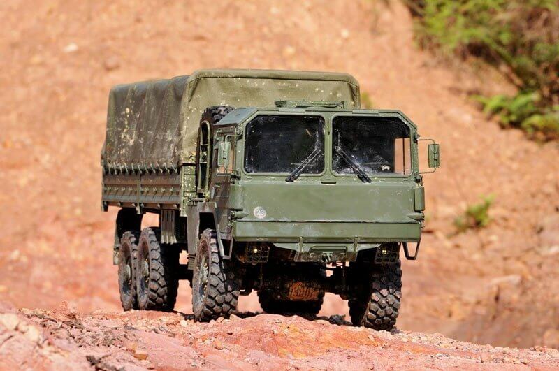 CROSSRC MC6 1/12 Scale 6WD RC Military Transport Crawler Off-Road Model KIT/RTR