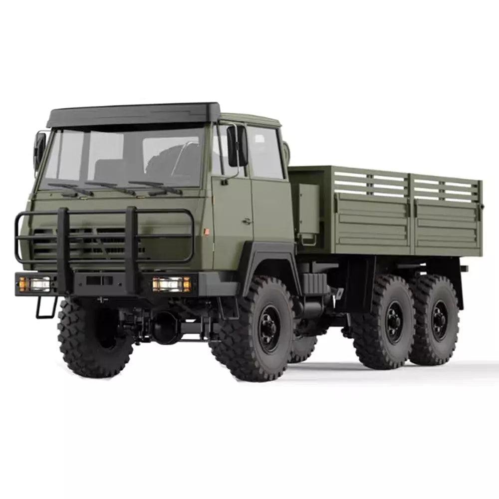 CROSSRC SC6 1/12 Scale 6x6 6WD RC Military Transport Truck Metal Chassis Crawler KIT/RT R