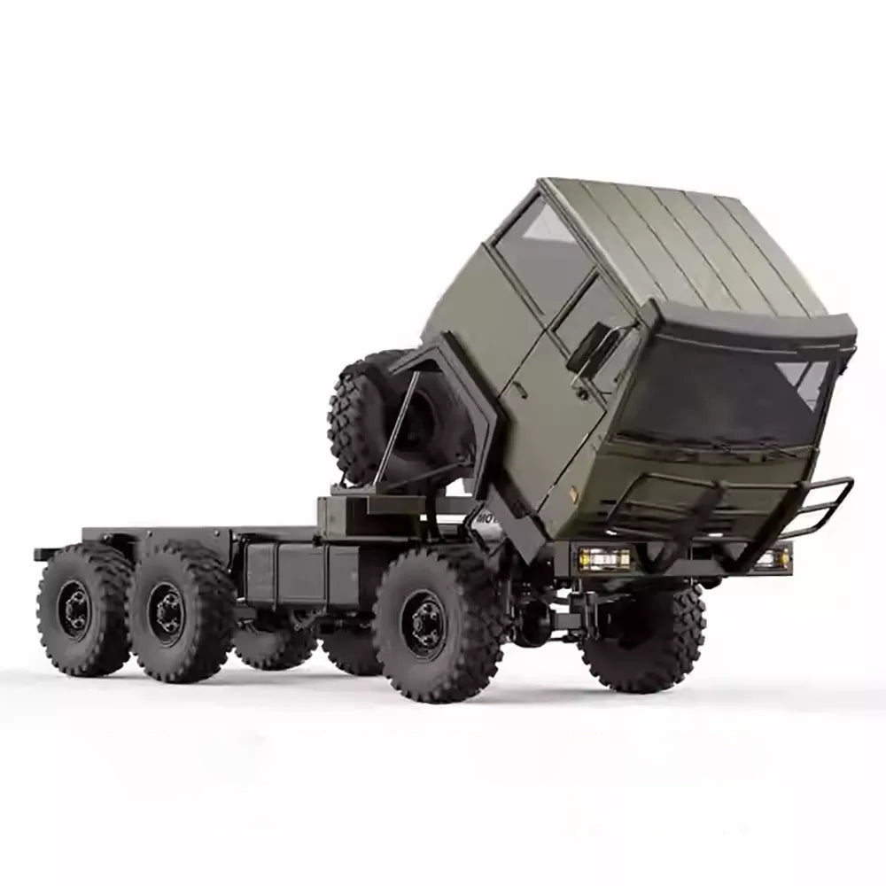 CROSSRC SC6 1/12 Scale 6x6 6WD RC Military Transport Truck Metal Chassis Crawler KIT/RT R