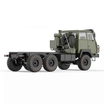 CROSSRC SC6 1/12 Scale 6x6 6WD RC Military Transport Truck Metal Chassis Crawler KIT/RT R