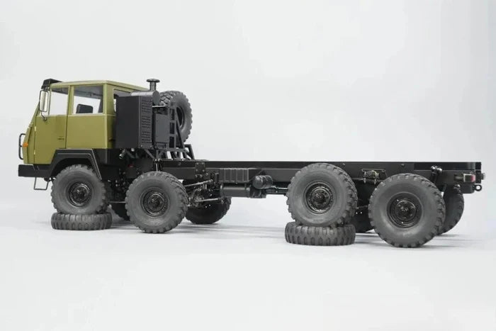 CROSSRC SC8 1/12 8x8 RC Military Truck Dual Front Axle Metal Version Crawler KIT/RTR