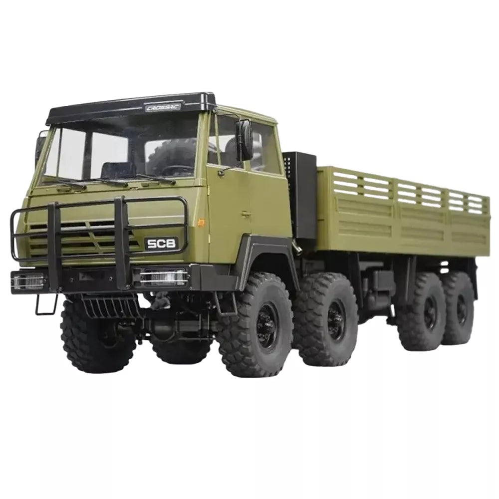 CROSSRC SC8 1/12 8x8 RC Military Truck Dual Front Axle Metal Version Crawler KIT/RTR