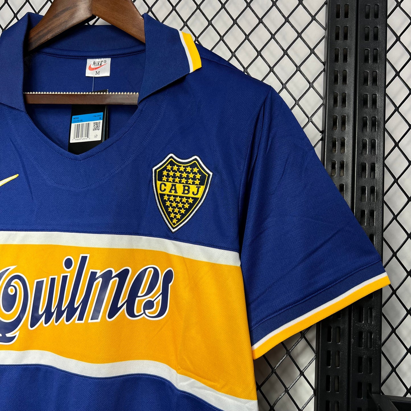 Retro Boca Juniors Jersey 1996-97 Home Football Kit Soccer Jersey