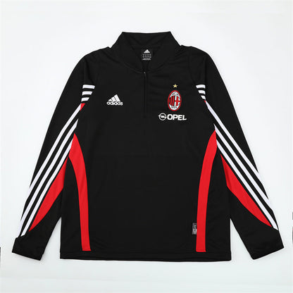 Retro AC Milan Training Tracksuits 2003-04 Football Kit Soccer Jersey