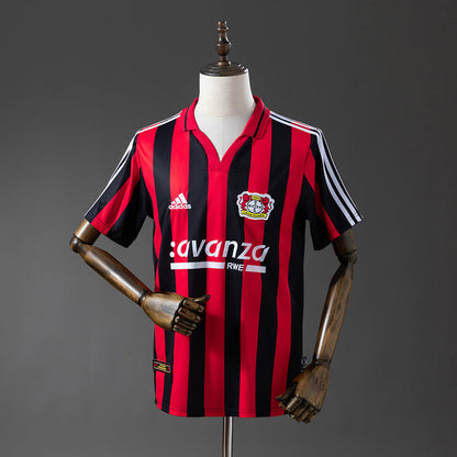 Bayer 04 Leverkusen Jersey 2000-01 Home Retro Football Kit
