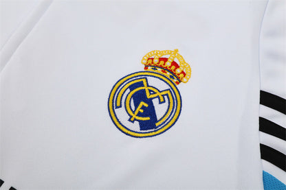 Retro Real Madrid Training Tracksuits 2003-04 Football Kit Soccer Jersey