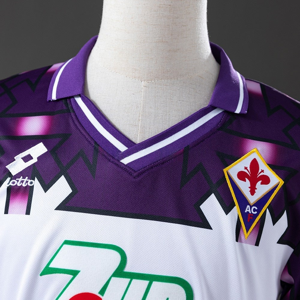 Fiorentina Jersey 1992-93 Away Retro Football Kit