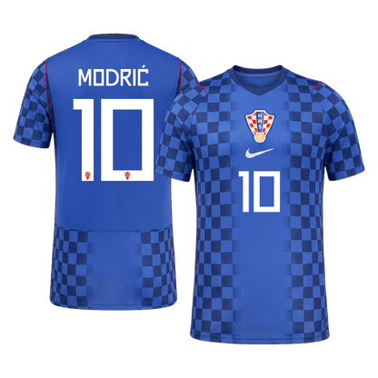 MODRIĆ #10 Mens Croatia World Cup Away Jersey 2026