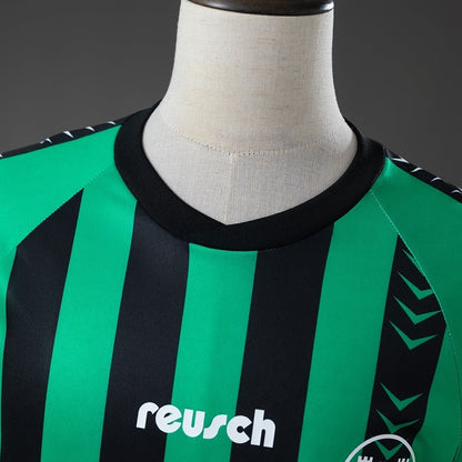 Wolfsburg Away Jersey 1995-1996 Retro Long Sleeves Football Kit Soccer Shirt