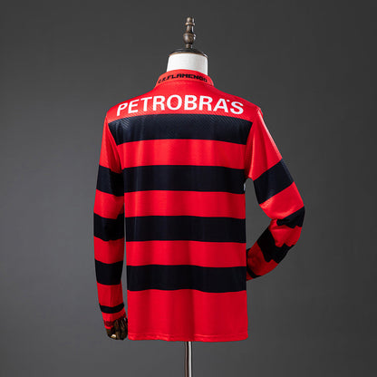 Flamengo Jersey 1994-95 Home Retro Kit Long Sleeves
