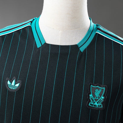 Liverpool Jersey 2025/26 Black Green Special Football Kit