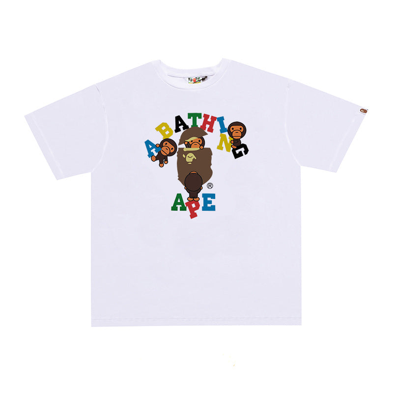D010 Milo Friends Graphic T-Shirt - White