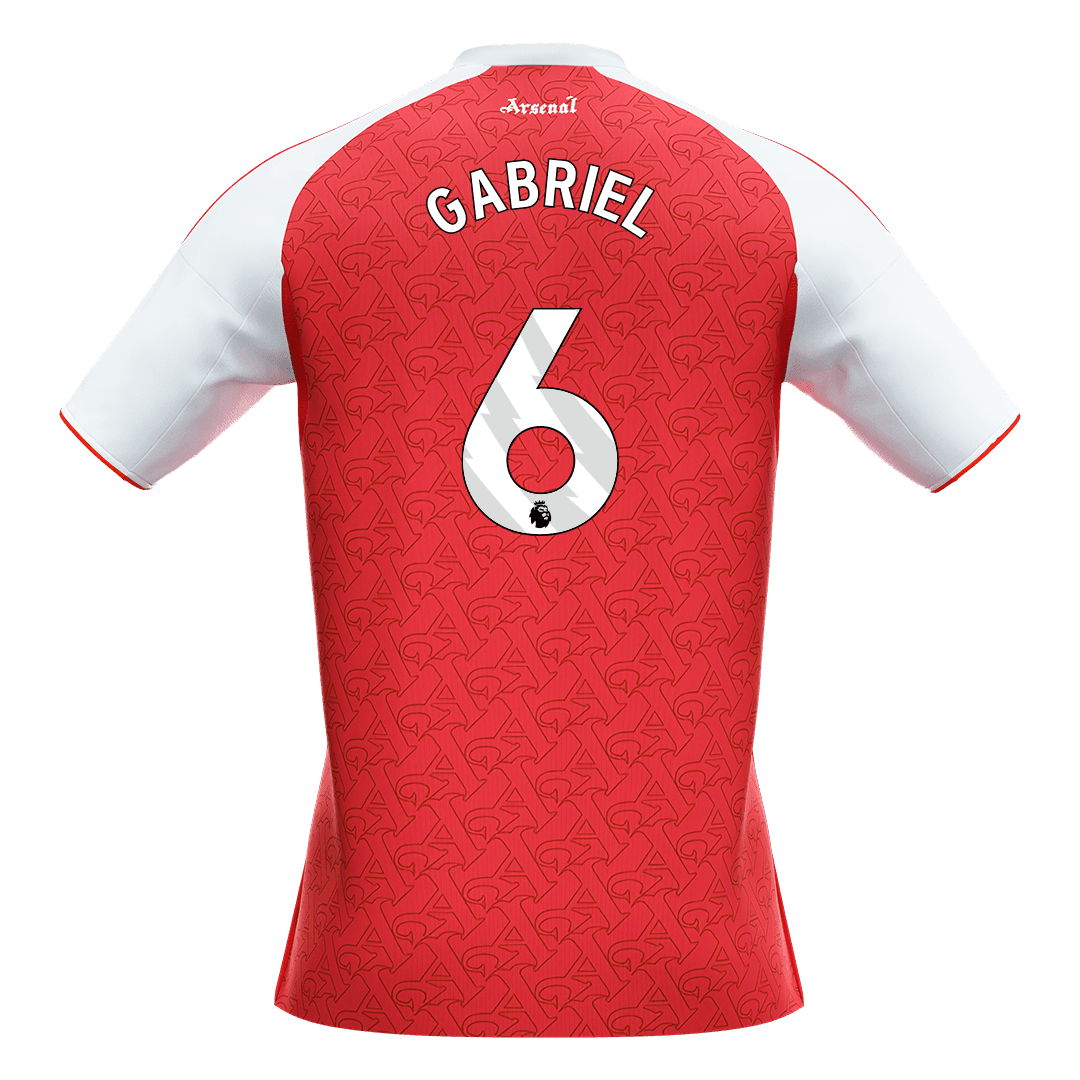 GABRIEL #6 Mens Arsenal Home Jersey 2025/26 [PREMIUM]