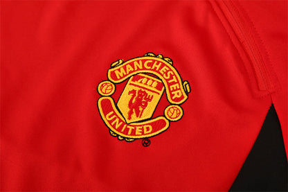 Retro Manchester United Training Tracksuits 2002-03 Football Kit Soccer Jersey