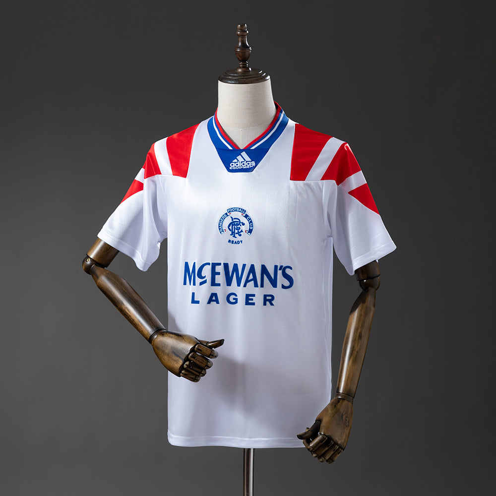 Rangers Jersey 1992-94 Away Retro Football Kit