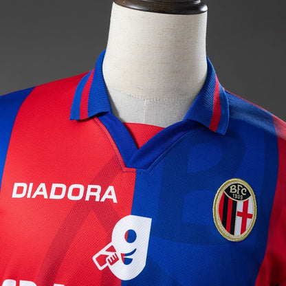 Retro Bologna Home Jersey 1997-98 Football Kit Soccer Shirt
