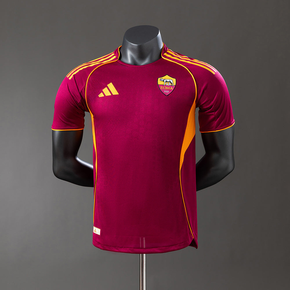 AS Roma Jersey 25/26 Home Football Kit Player Version