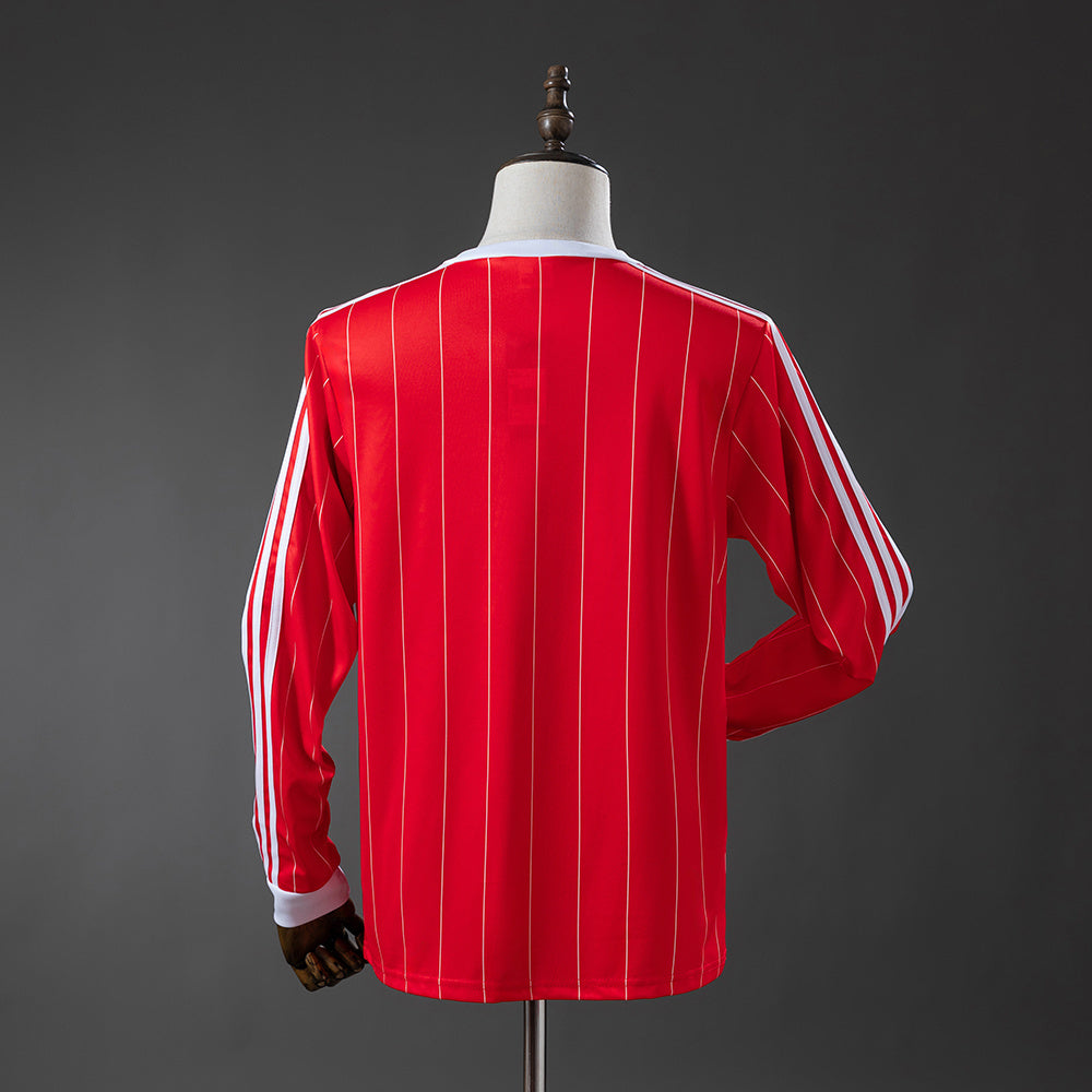Nottingham Forest Away Jersey 1982-84 Retro Football Kit Long Sleeves