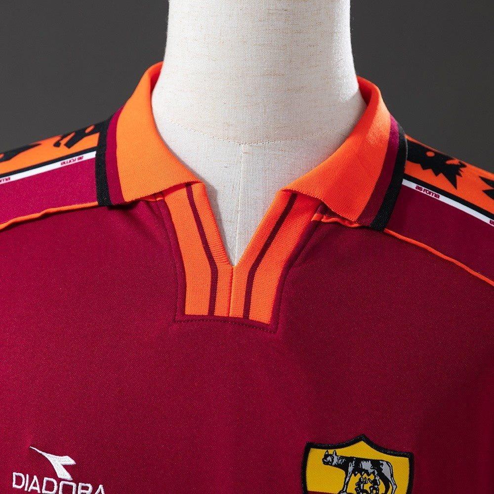 Rome Jersey 1998-99 Home Retro Football Kit