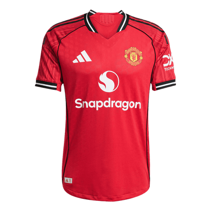 ŠEŠKO #30 Mens Manchester United Home Jersey 2025/26 - Player Version (Slim Fit)