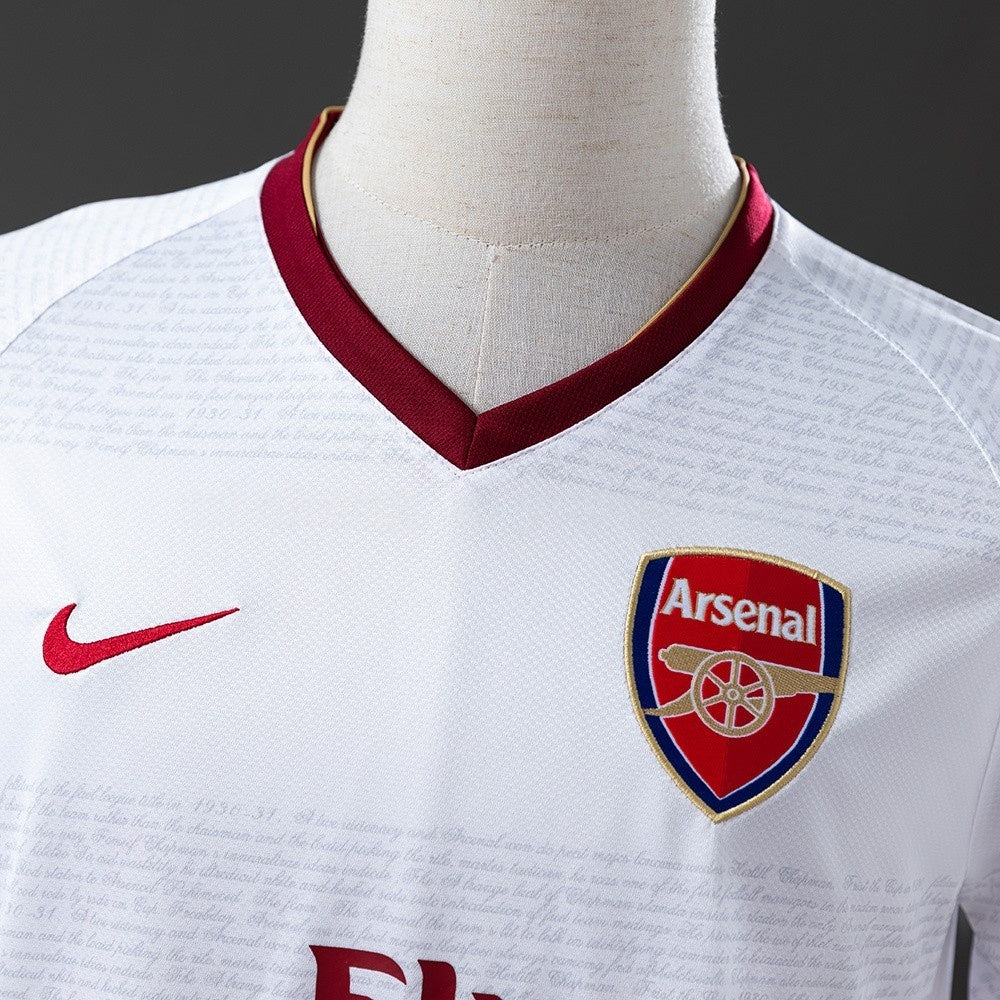 Arsenal Jersey 2007-08 Away Retro Football Kit
