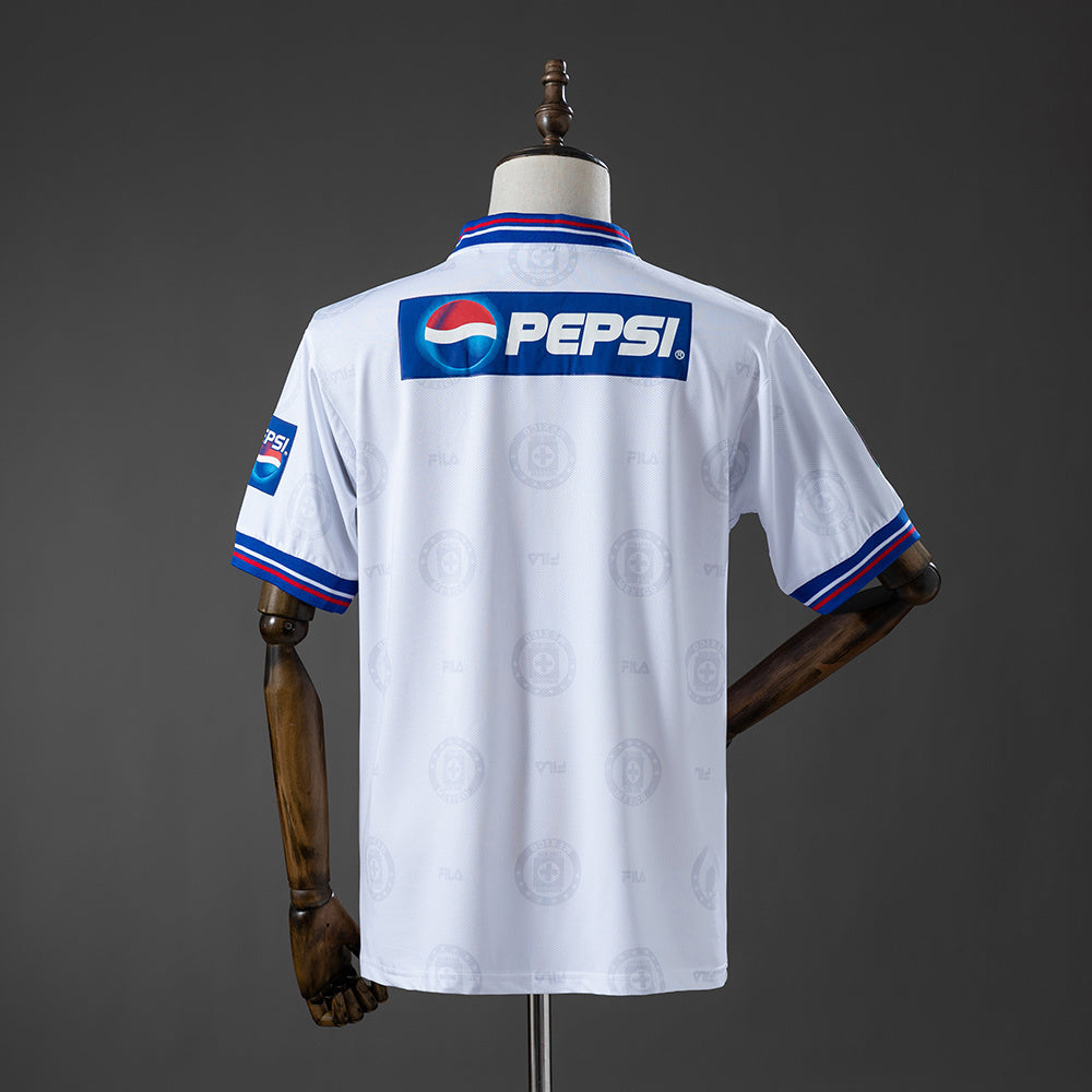Retro Cruz Azul Away Jersey 1998 Football Kit Soccer Shirt