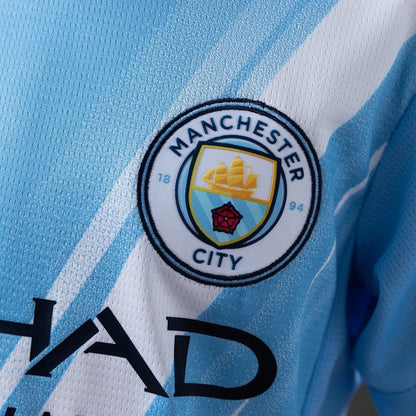 Kids Manchester City Jersey 25/26 Home Football Kit