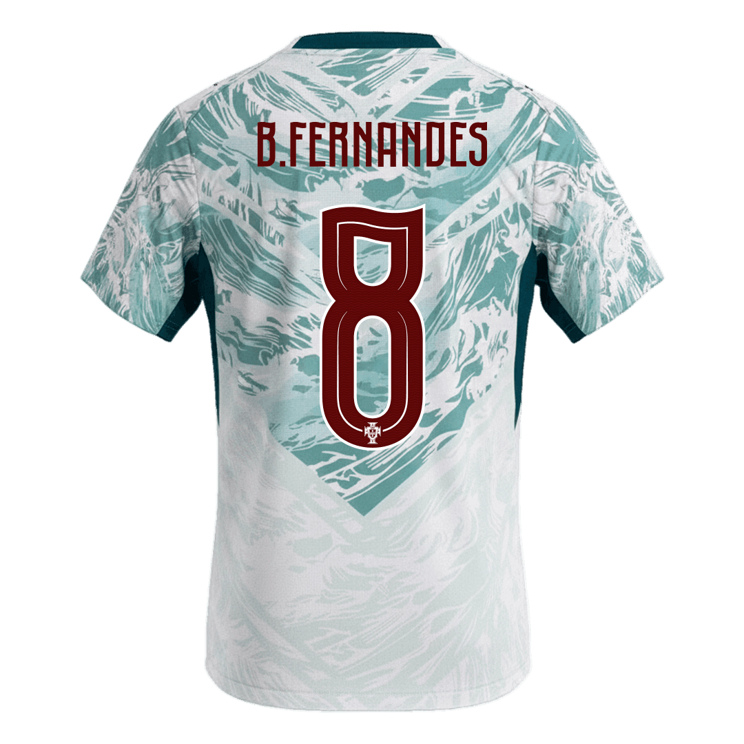 B.FERNANDES #8 Mens Portugal World Cup Away Jersey 2026