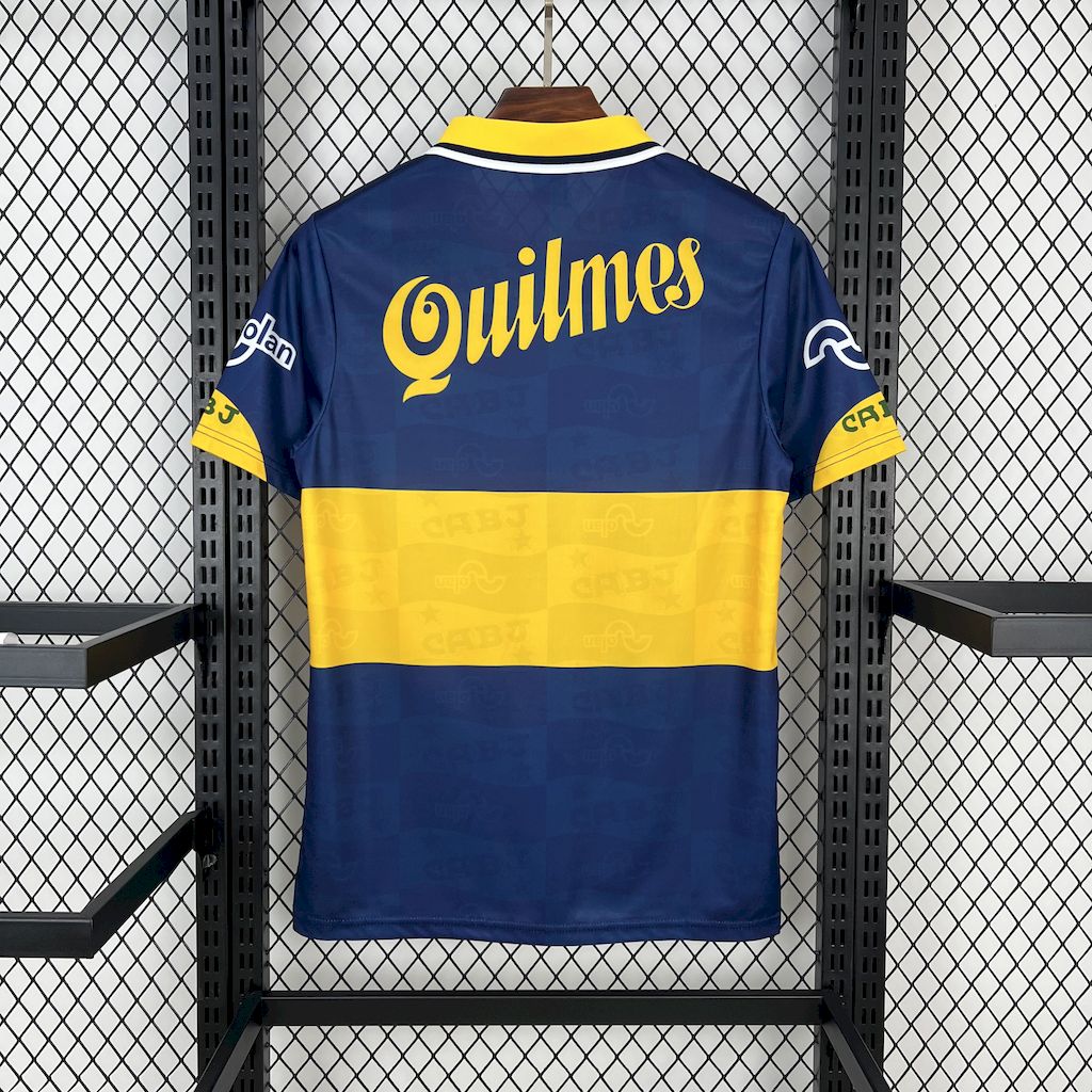 Retro Boca Juniors Jersey 1995-96 Home Football Kit Soccer Jersey