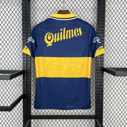 Retro Boca Juniors Jersey 1995-96 Home Football Kit Soccer Jersey