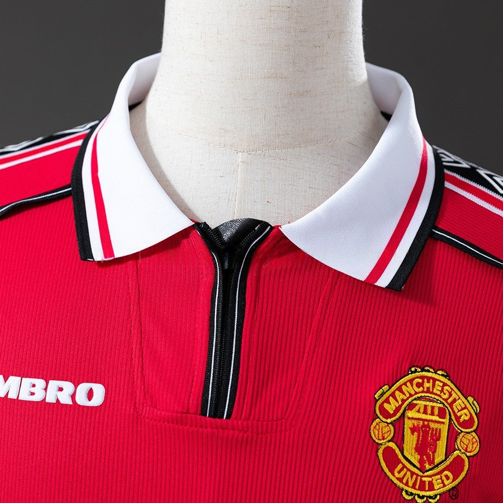Manchester United Jersey1998-99 Home Retro Football Kit