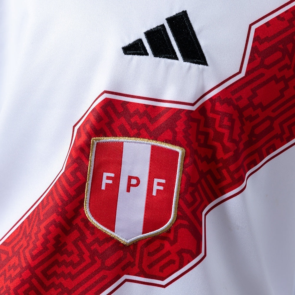 Kids Peru Home Jersey 2026 Football Kit Soccer Shirt
