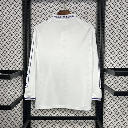 Retro Real Madrid Home Kit 1994/96 Long Sleeves Football Jersey
