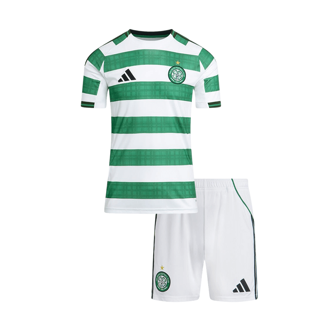 Kids Celtic Home Kit 2025/26