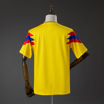 Colombia Originals Home Jersey 1990 Retro Football Kit Soccer Shirt