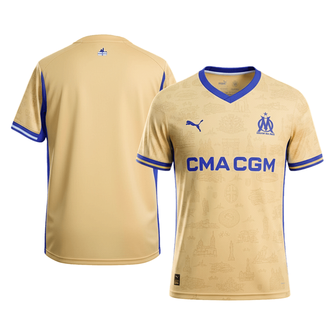 Mens Marseille Fourth Jersey 2025/26