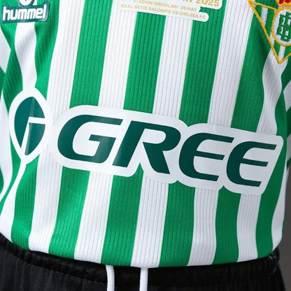Kids Real Betis Jersey 25/26 League Final Special Football Kit