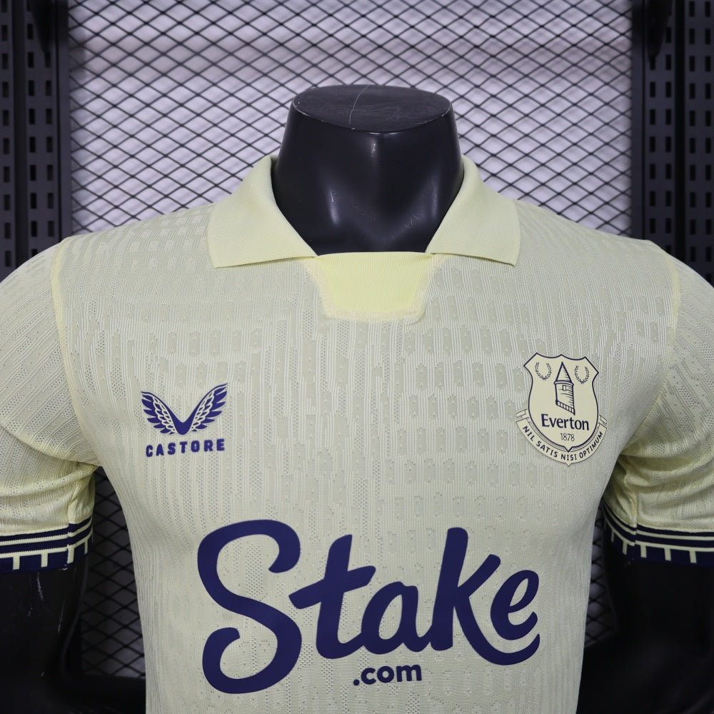 Player Version Everton Jersey 25/26 Away Football Kit Soccer Jersey