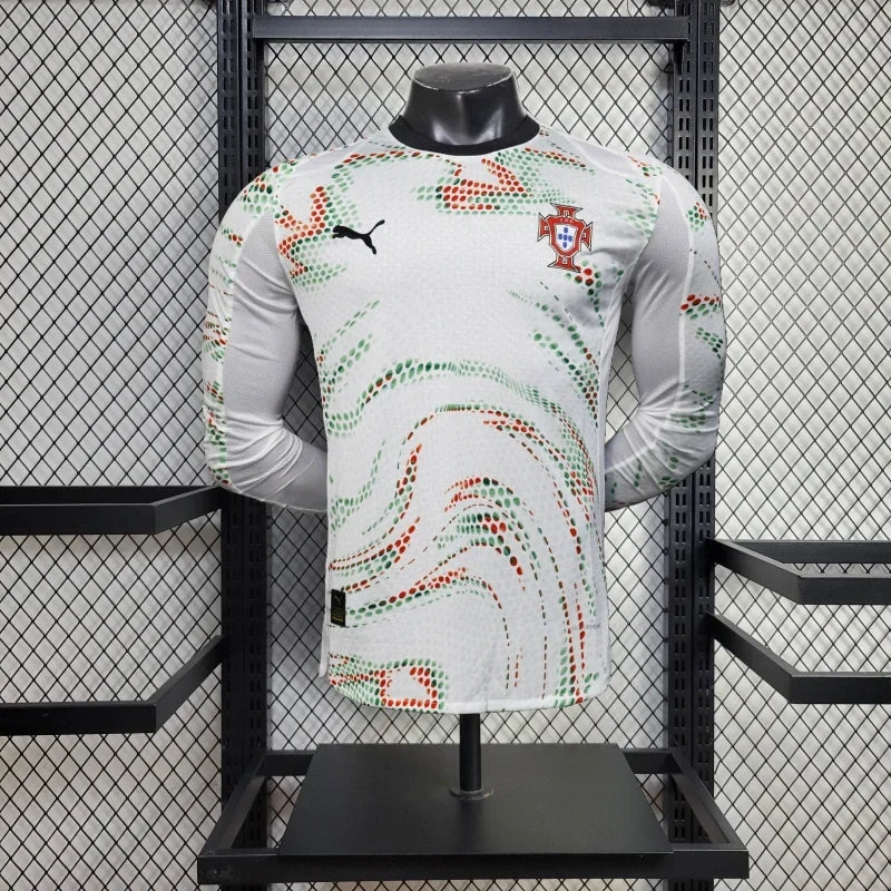 Player Version Portugal Jersey 25/26 Away Long Sleeves Football Kits Soccer Jersey