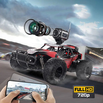 1/18 Scale 2.4G WiFi FPV RC Off-Road Car with 720P HD Camera Real-Time Video RTR