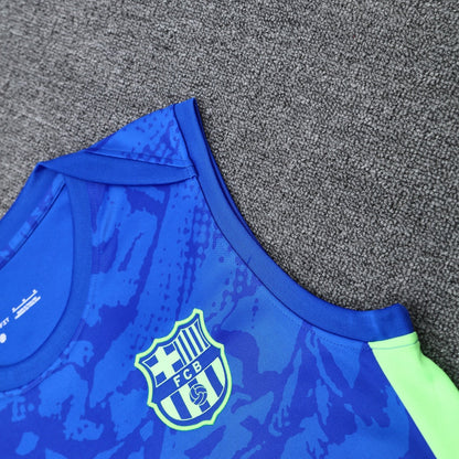 Barcelona Vest Set Training Tracksuits 25/26 Football Kit Soccer Jersey