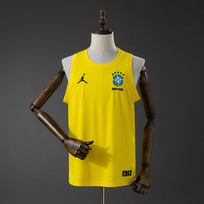 Brazil Training Vest Jersey 2026-2027 Football Kit Soccer Shirt