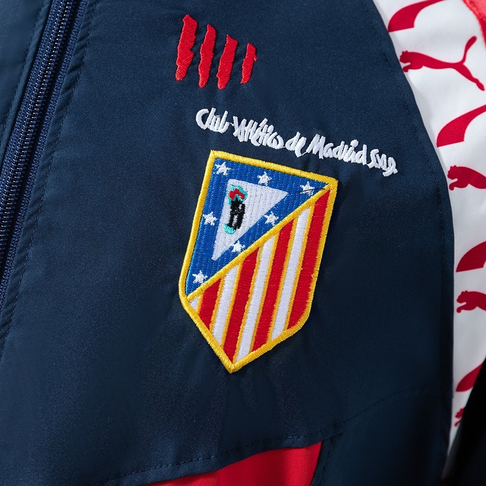 Atletico Madrid Windbreaker 1996-98 Football Soccer Jacket
